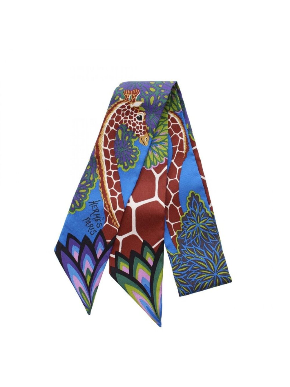 Hermes Scarf Twilly the Three Graces Silk